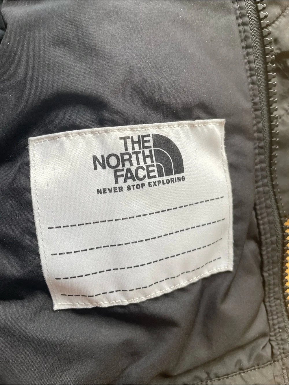 The North Face Black Hooded Quilted Puffer Jacket Toddler size 3